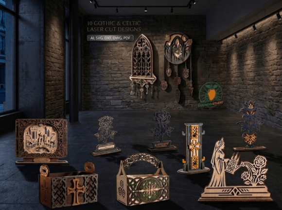 10 Gothic Celtic Laser Cut Bundle Review