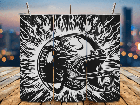 American Football Helmet Graphics for Crafts