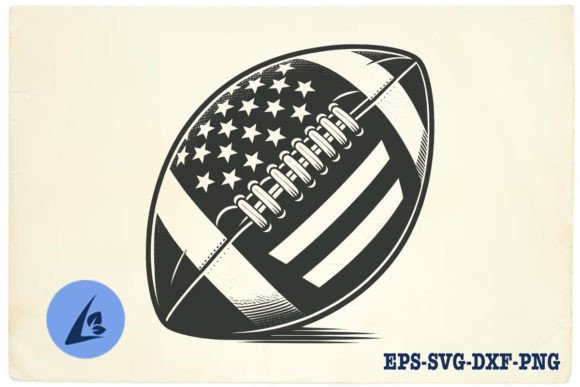 American Football SVG Clipart 17 Graphics & Crafts