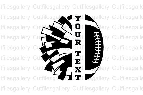 Cheer Mom SVG, Football Mom SVG Graphics for Crafts