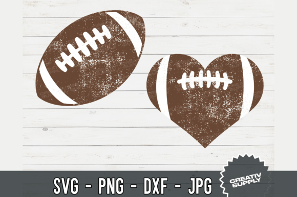Distressed Football SVG: Graphics & Crafts Review