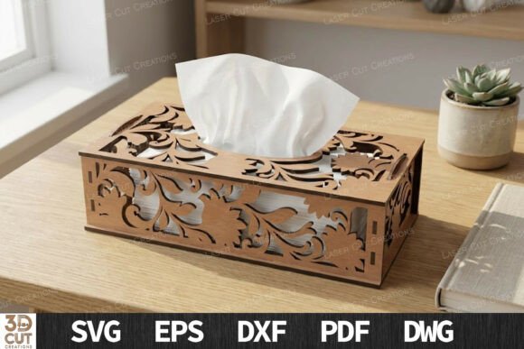 Floral Wooden Tissue Box Cover: A Designer Review