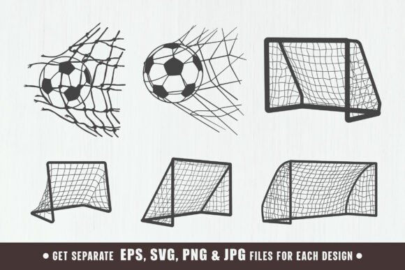Football Ball with Net Svg for Crafts & Graphics