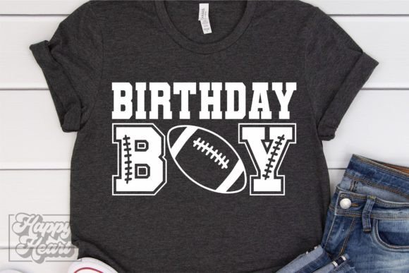 Football Birthday Boy SVG – A Playful Embroidery Pick for Young Fans
