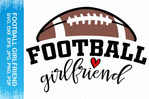 Football Girlfriend Clipart for Graphics and Crafts