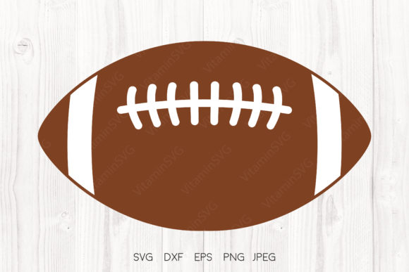 Football SVG for Graphics and Crafts