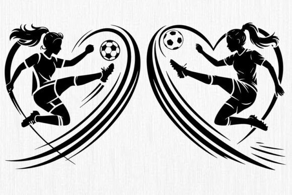 Girl Soccer Kick SVG: Graphics & Crafts Review