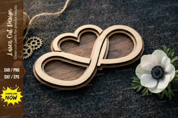 Infinity Heart Frame: Laser Cutting & Wall Decor Review