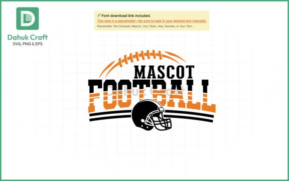 Mascot Football SVG PNG and EPS Graphics Review
