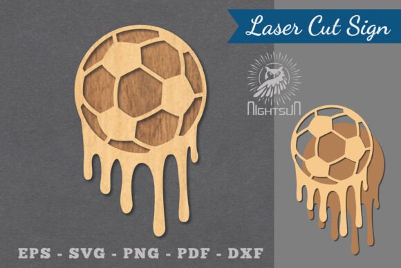 Review: Melted Football Laser Cut Decoration