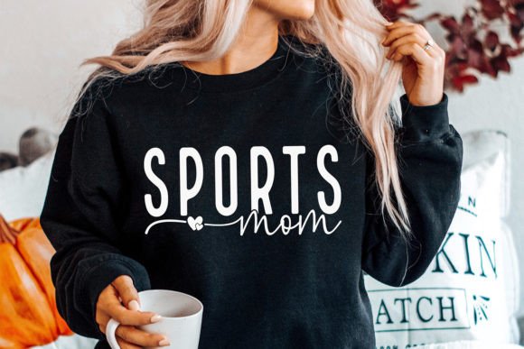 Sports Mom SVG Graphics for Crafts and Web Design