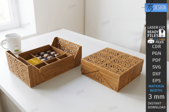 Tea Storage and Chocolate Box Laser Cut Review