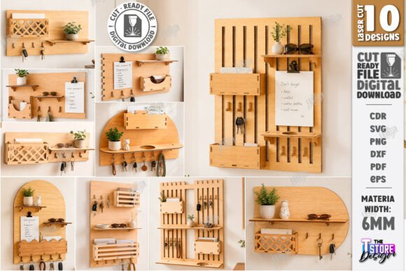 Wall Key Holder Laser Cut Bundle Home Decor Review