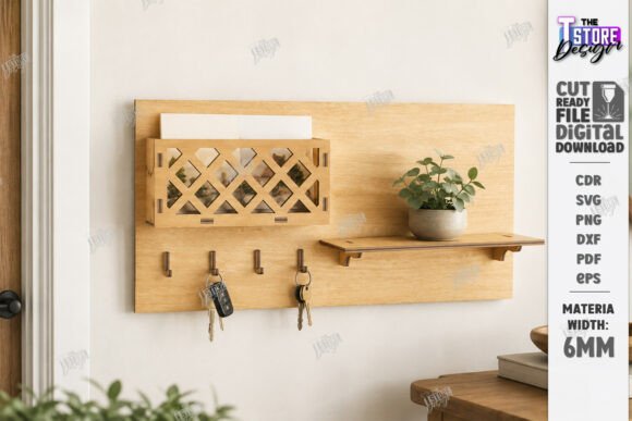 Wall Key Holder Laser Cut Wall Decor Review