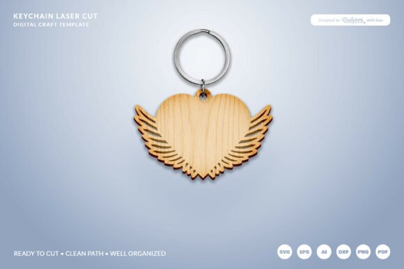 Wing Keychain Laser Cut: A Designer Review
